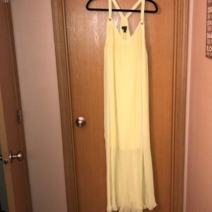 Yellow party dress